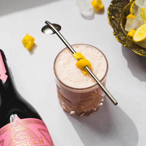 Lemon & Rose Sour