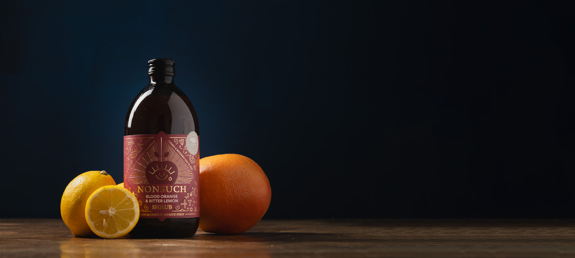Blood Orange & Bitter Lemon Shrub