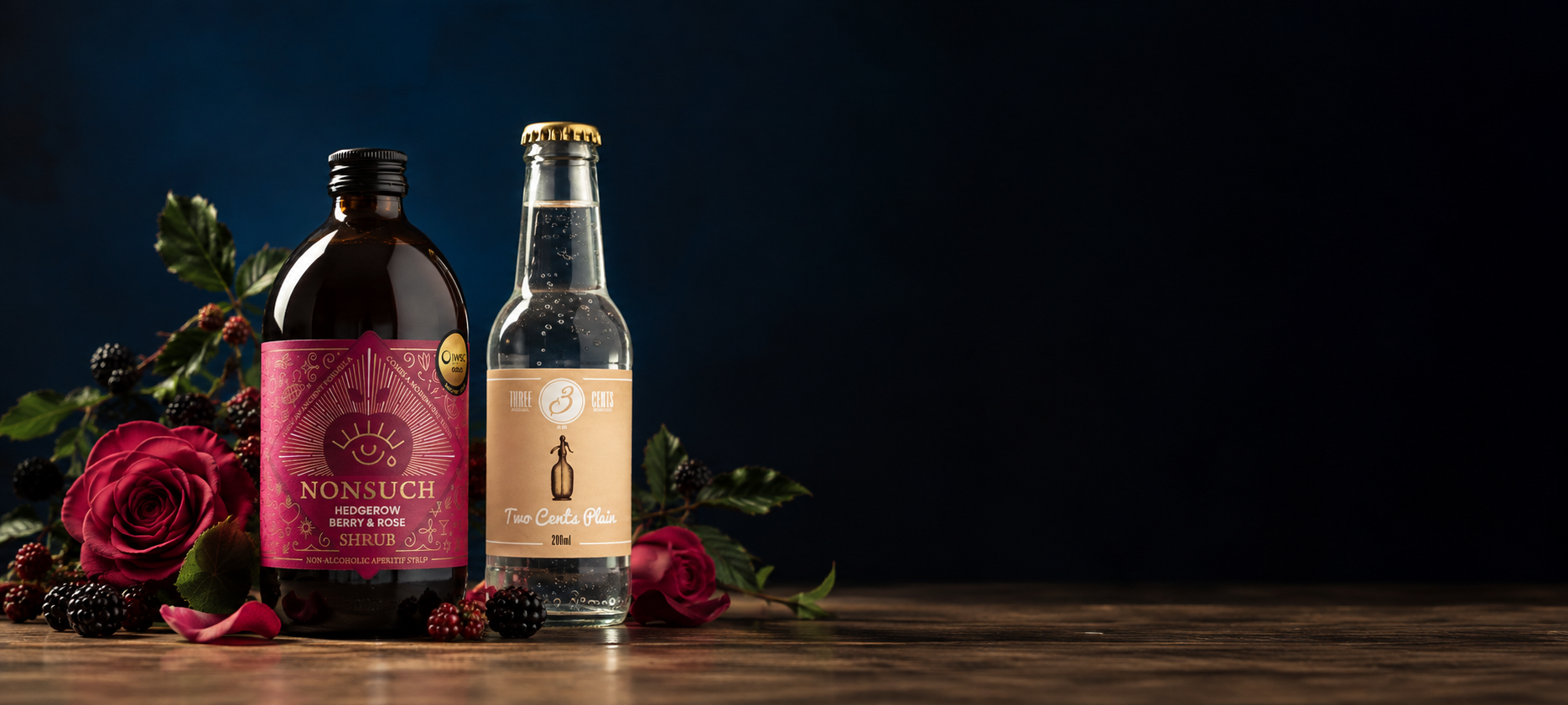 Hedgerow Berry & Rose and Three Cent Soda Water Bundle
