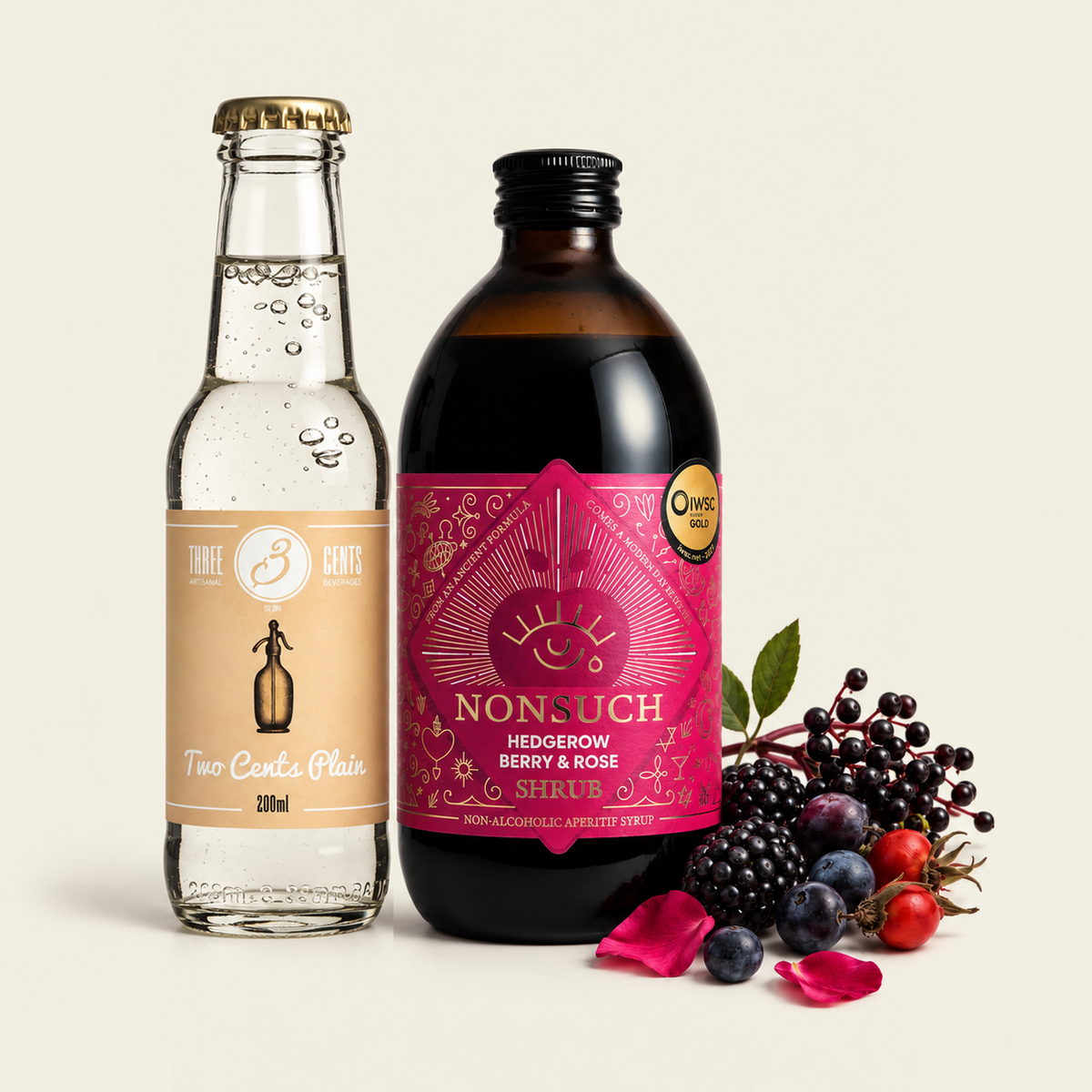 Hedgerow Berry & Rose and Three Cent Soda Water Bundle